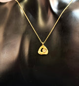 Girocollo in oro con diamante centrale Collezione Anemoni