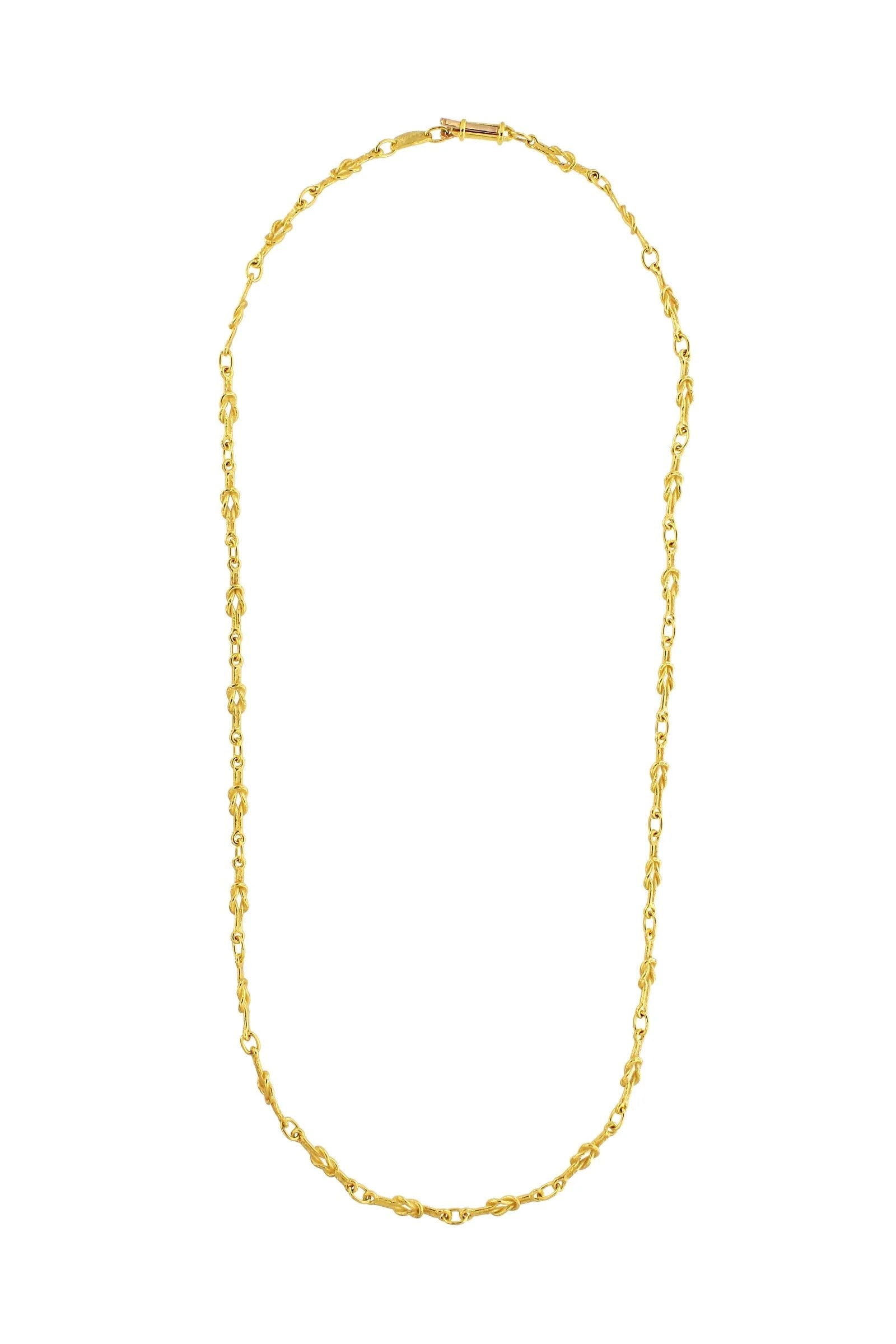 Collana in oro giallo 18 carati