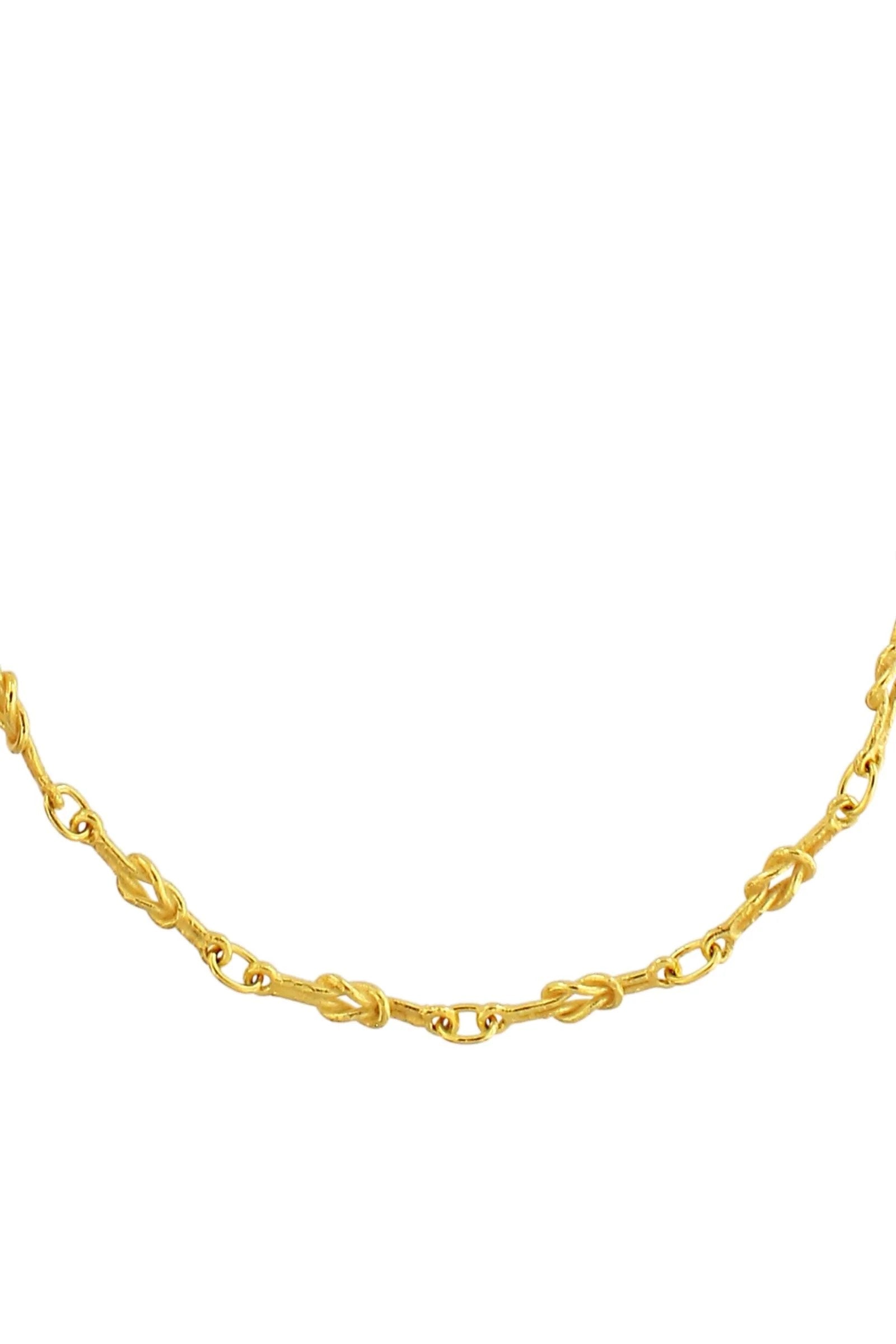 Collana in oro giallo 18 carati