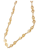 Collana a segmenti in oro 18 kt