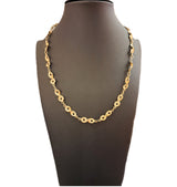 Collana a segmenti in oro 18 kt