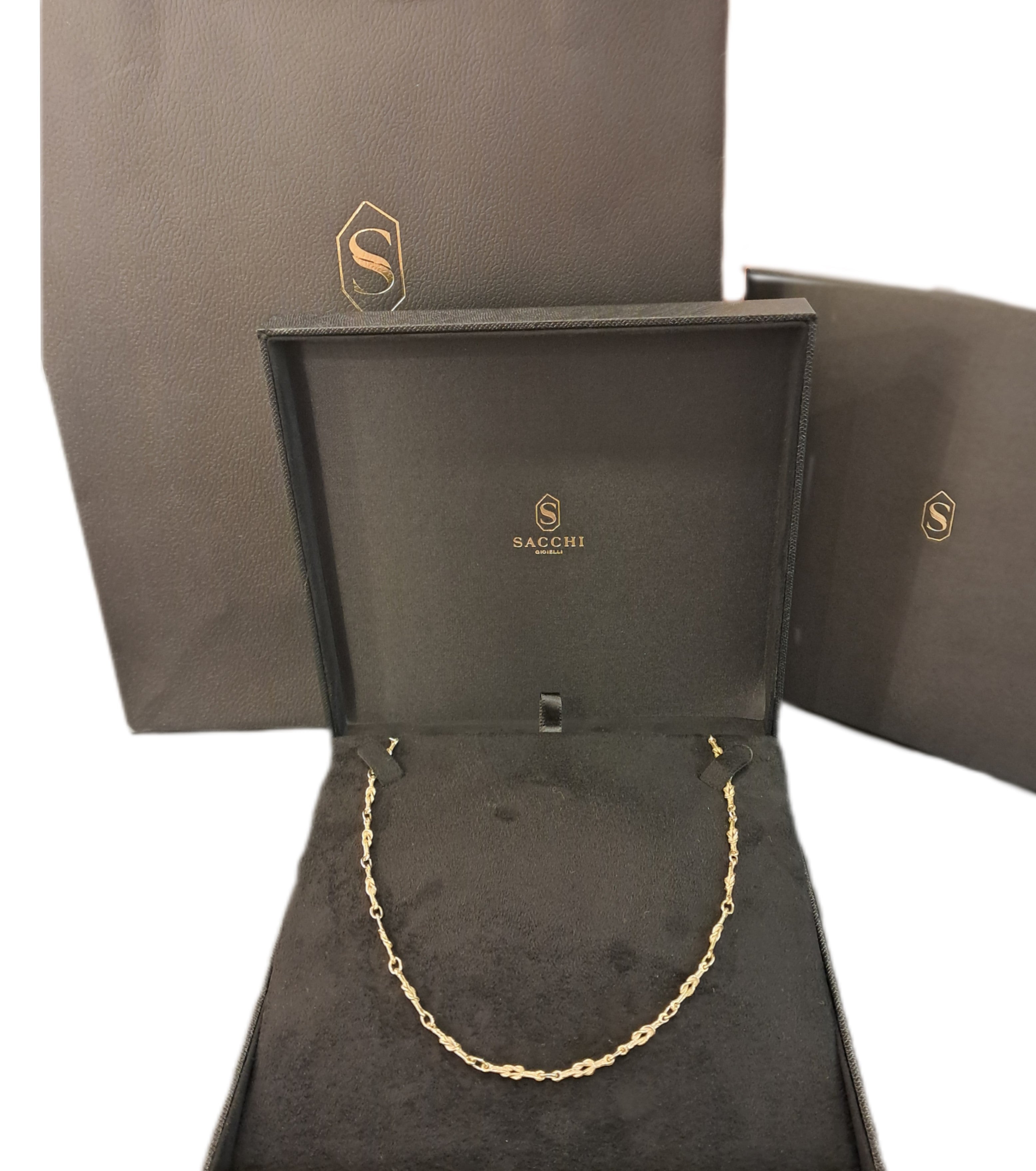 Collana in oro giallo 18 carati