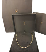 Collana in oro giallo 18 carati