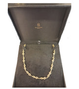 Collana a segmenti in oro 18 kt