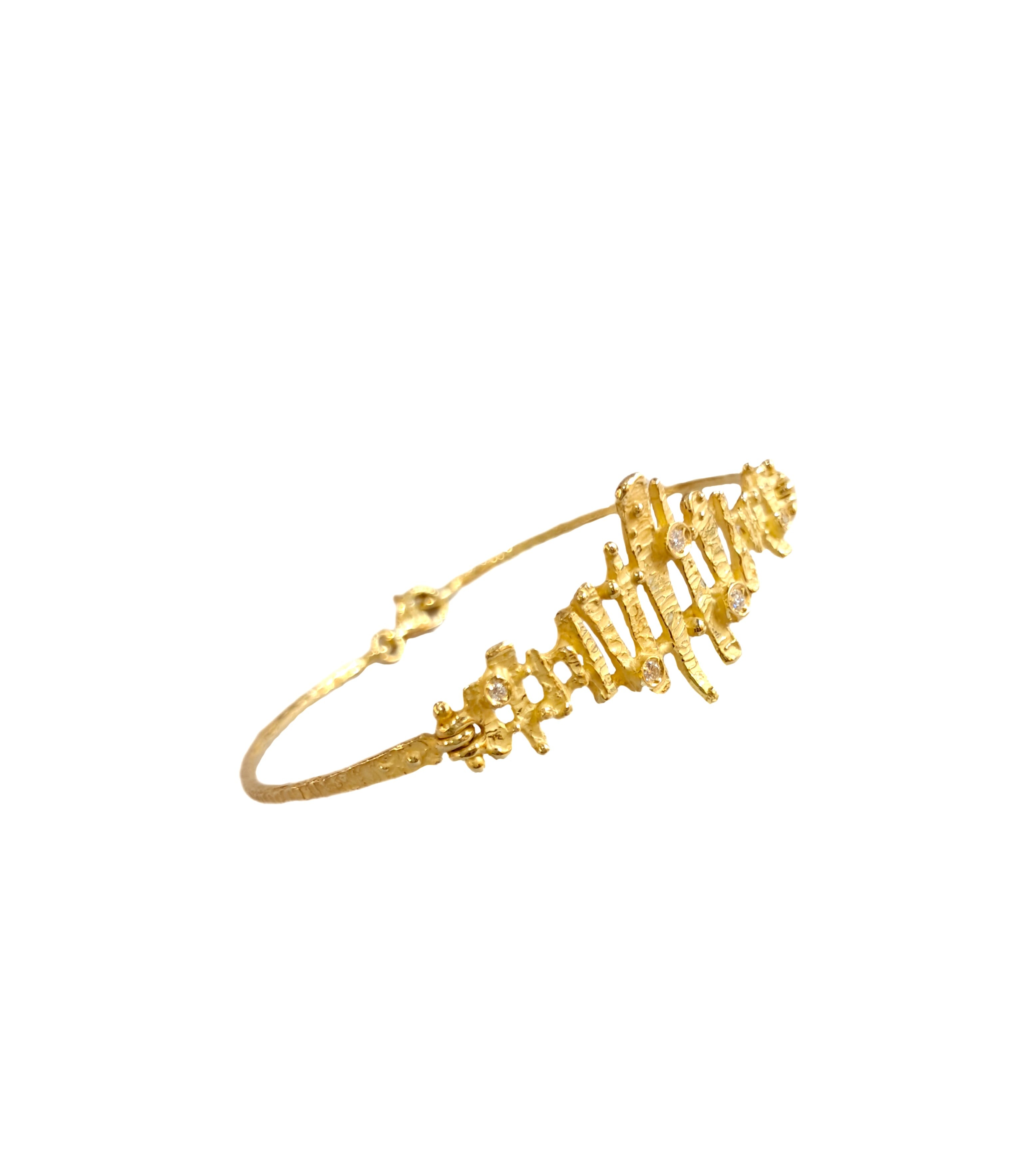 Bracciale realizzato in oro 18 Kt Collezione "Steps"