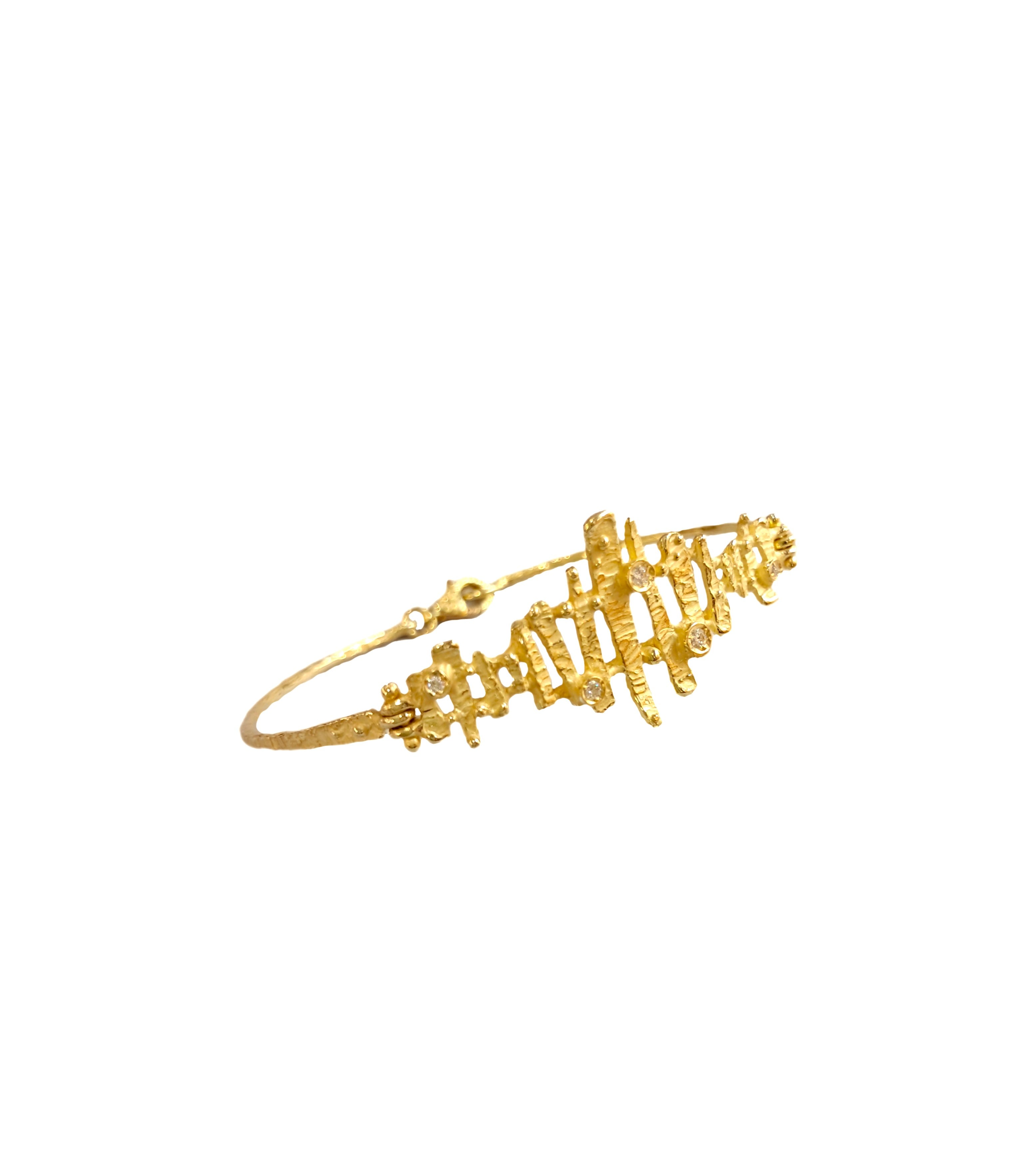 Bracciale realizzato in oro 18 Kt Collezione "Steps"