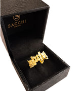 Fede in oro e diamanti Collezione Steps