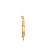 Ciondolo in oro con moneta romana diamante Collezione Roma