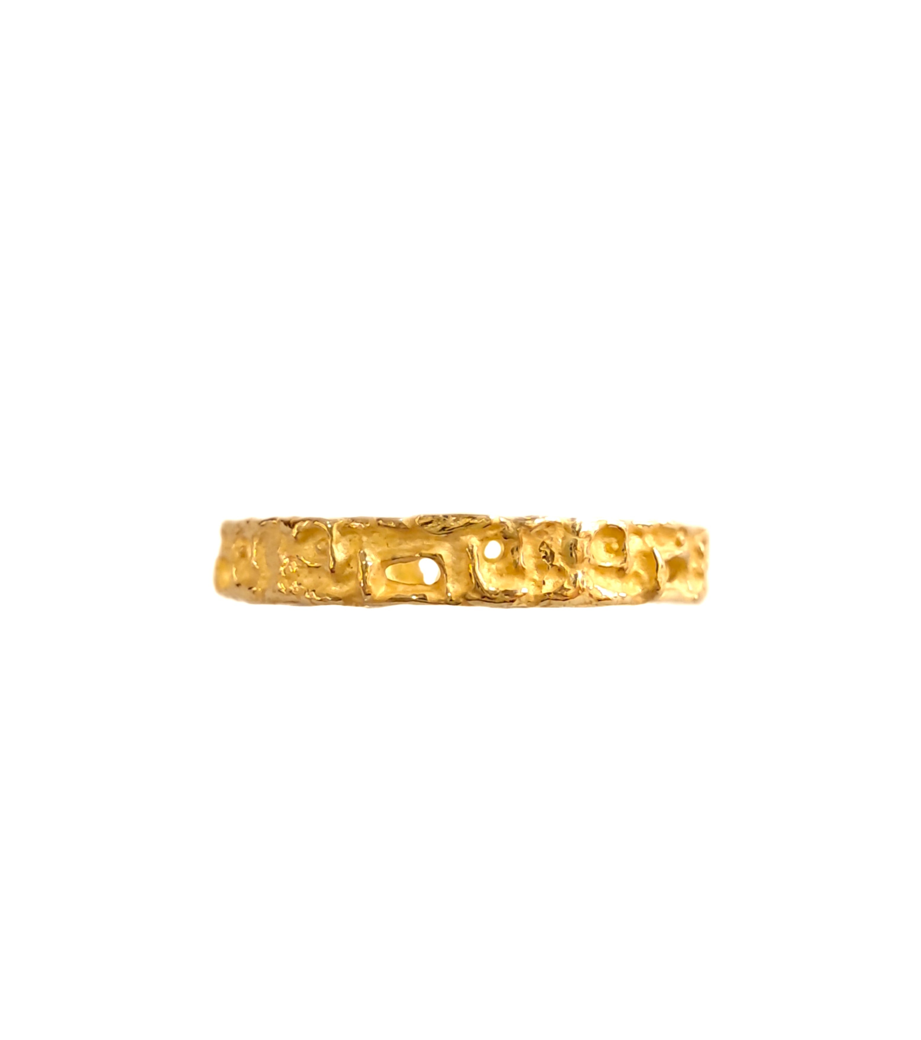 Fede traforata oro Collezione Amore e Fidanzamento