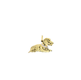 Ciondolo in oro 18 kt e diamanti "Scottish Terrier" collezione "Cani & Gatti"