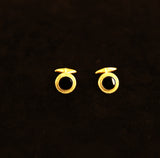 Gemelli in oro e onice