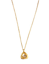 Girocollo in oro con diamante centrale Collezione Anemoni