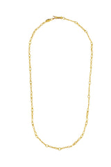 Collana in oro a segmenti
