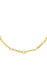 Collana in oro a segmenti