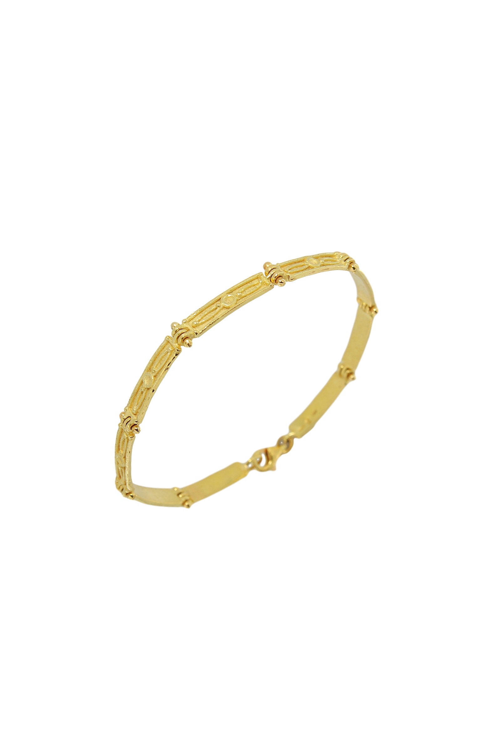 Bracciale in Oro Giallo SemiRigido