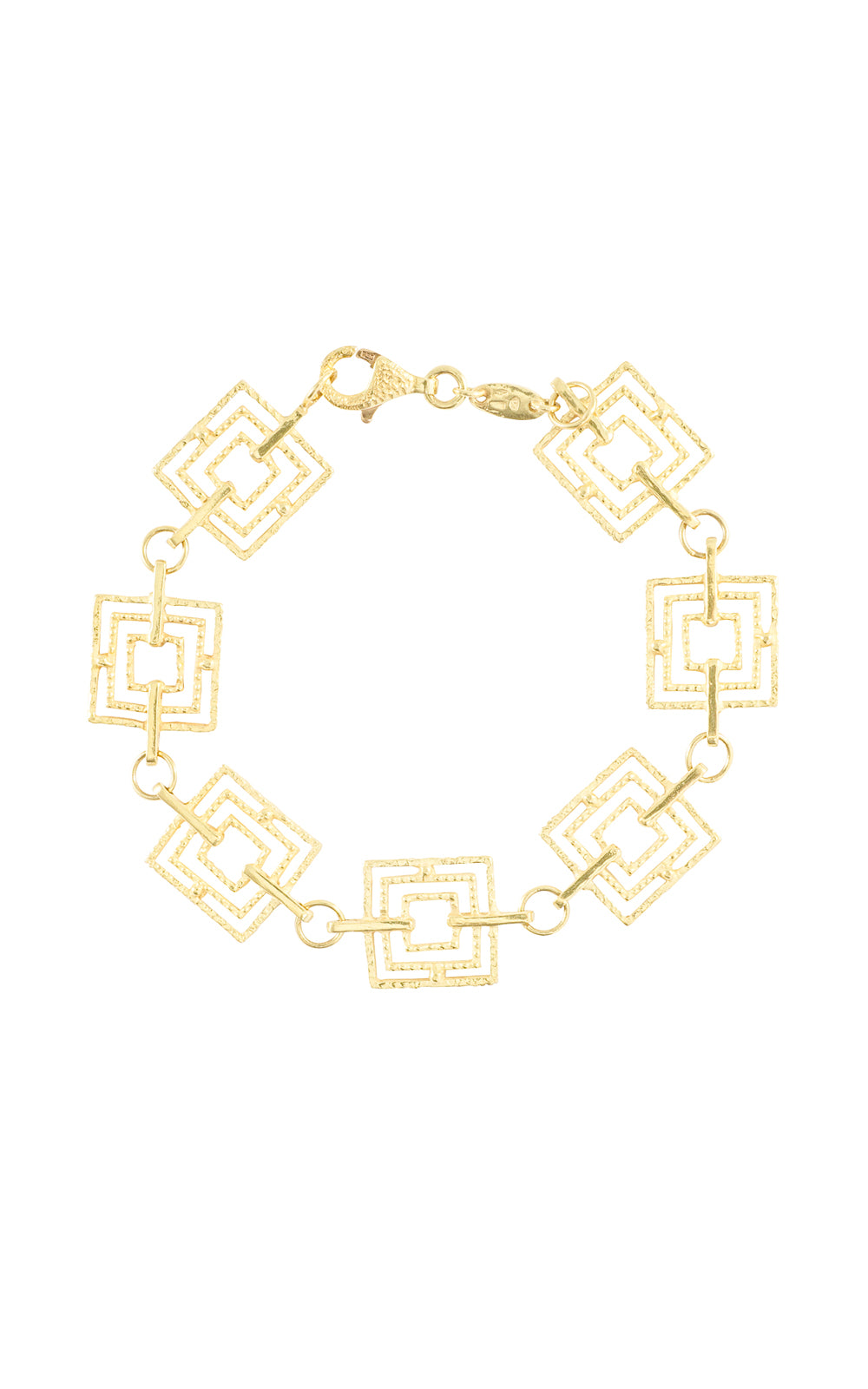 Bracciale in oro giallo collezione Geometrie