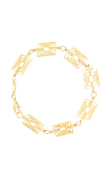 Bracciale in oro giallo collezione Geometrie