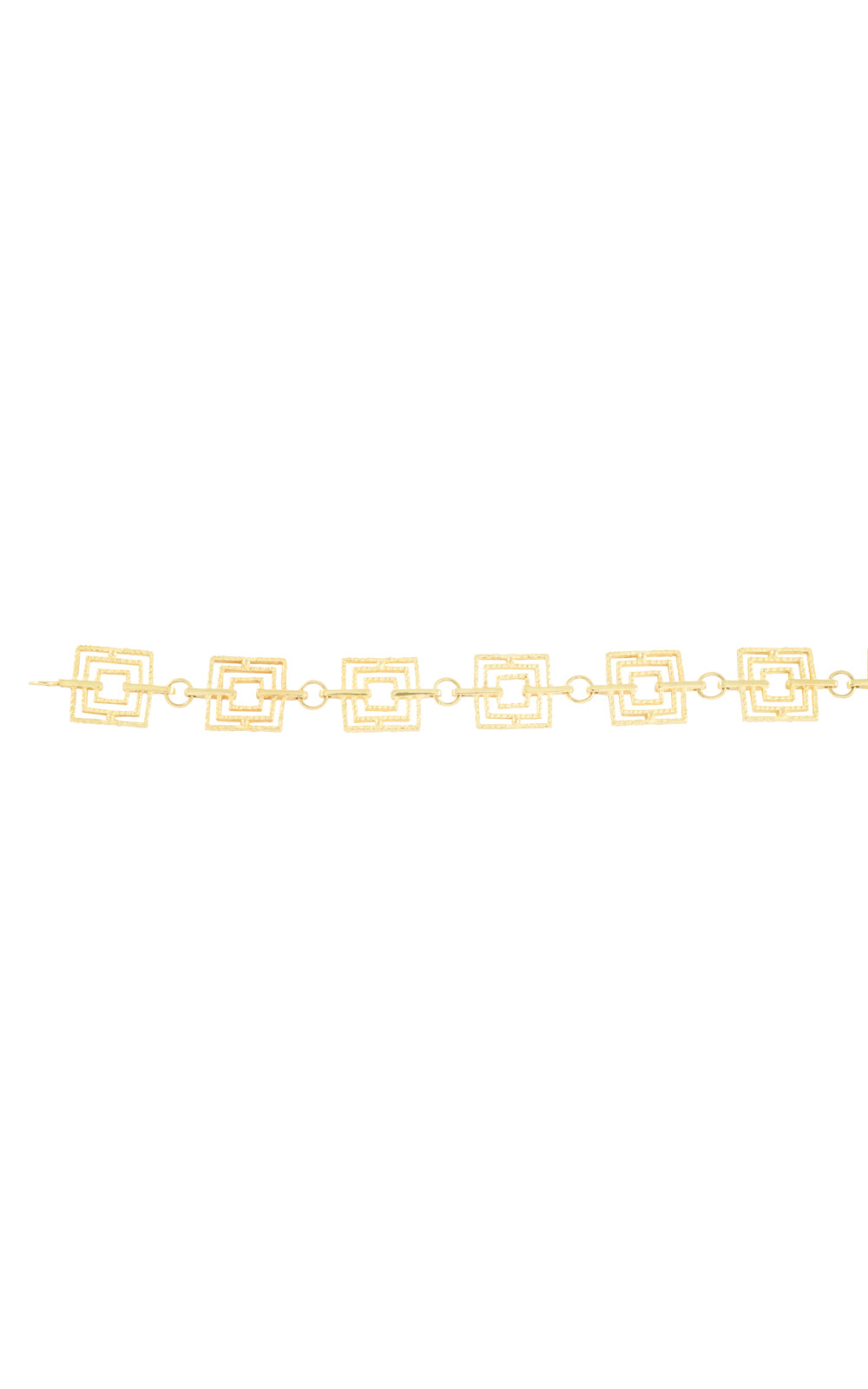 Bracciale in oro giallo collezione Geometrie