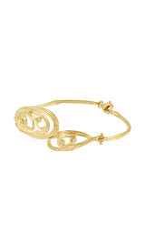 Bracciale in oro giallo con diamanti collezione Waves