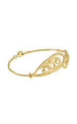 Bracciale in oro giallo con diamanti collezione Waves