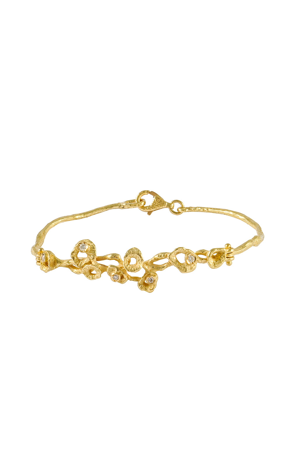 Bracciale in oro e diamanti collezione Bouquet