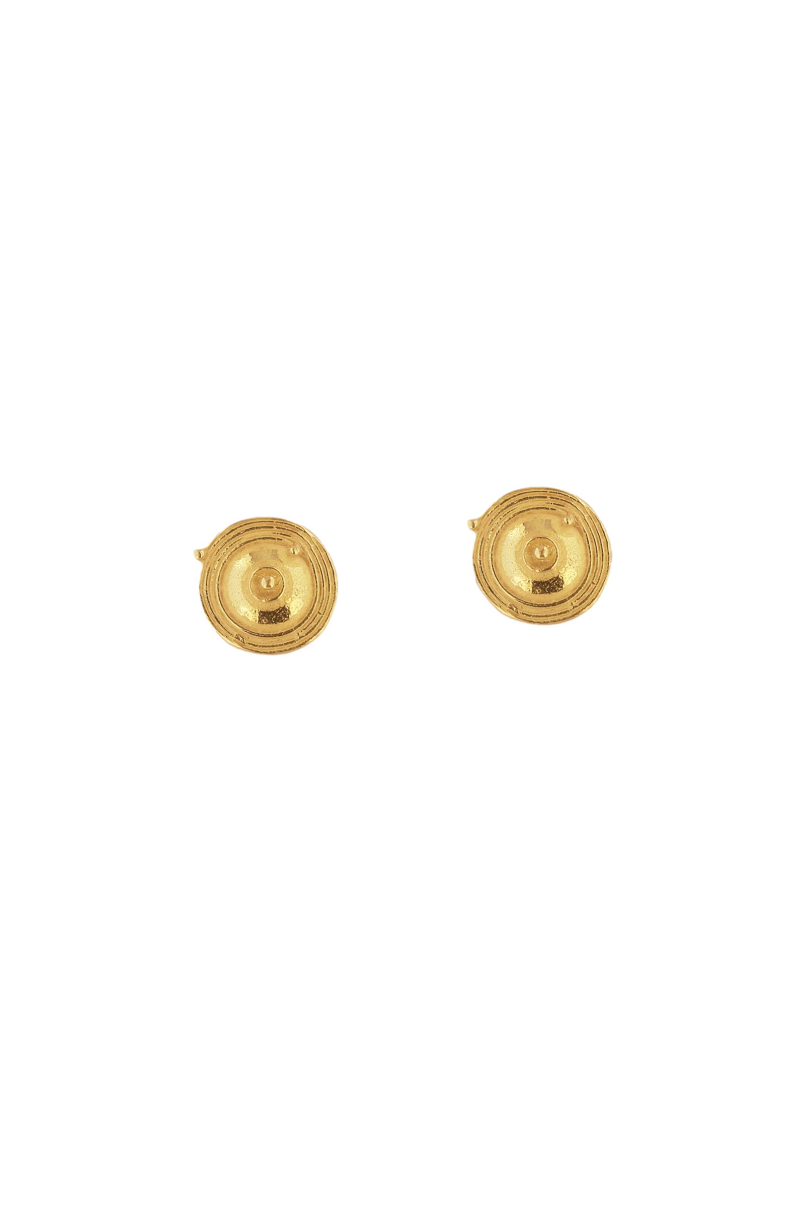 Yellow Gold Stud Earrings