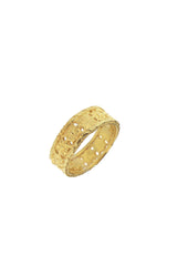 Anello a Fede 7 mm in Oro Giallo Collezione Amore Fidanzamento