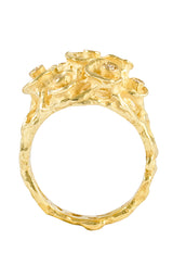 Anello in oro diamanti Collezione Bouquet