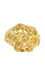 Anello in oro diamanti Collezione Bouquet