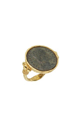 Anello in Oro Giallo con Moneta Romana Collezione  Roma