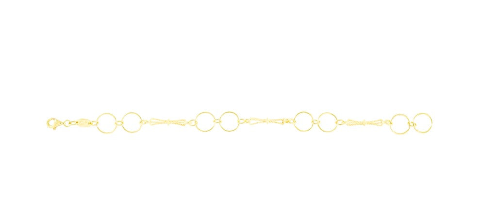 Bracciale oro giallo 18 kt