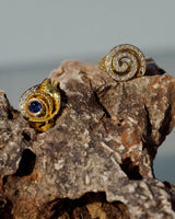 Anello in Oro Giallo con Diamanti Collezione Maya