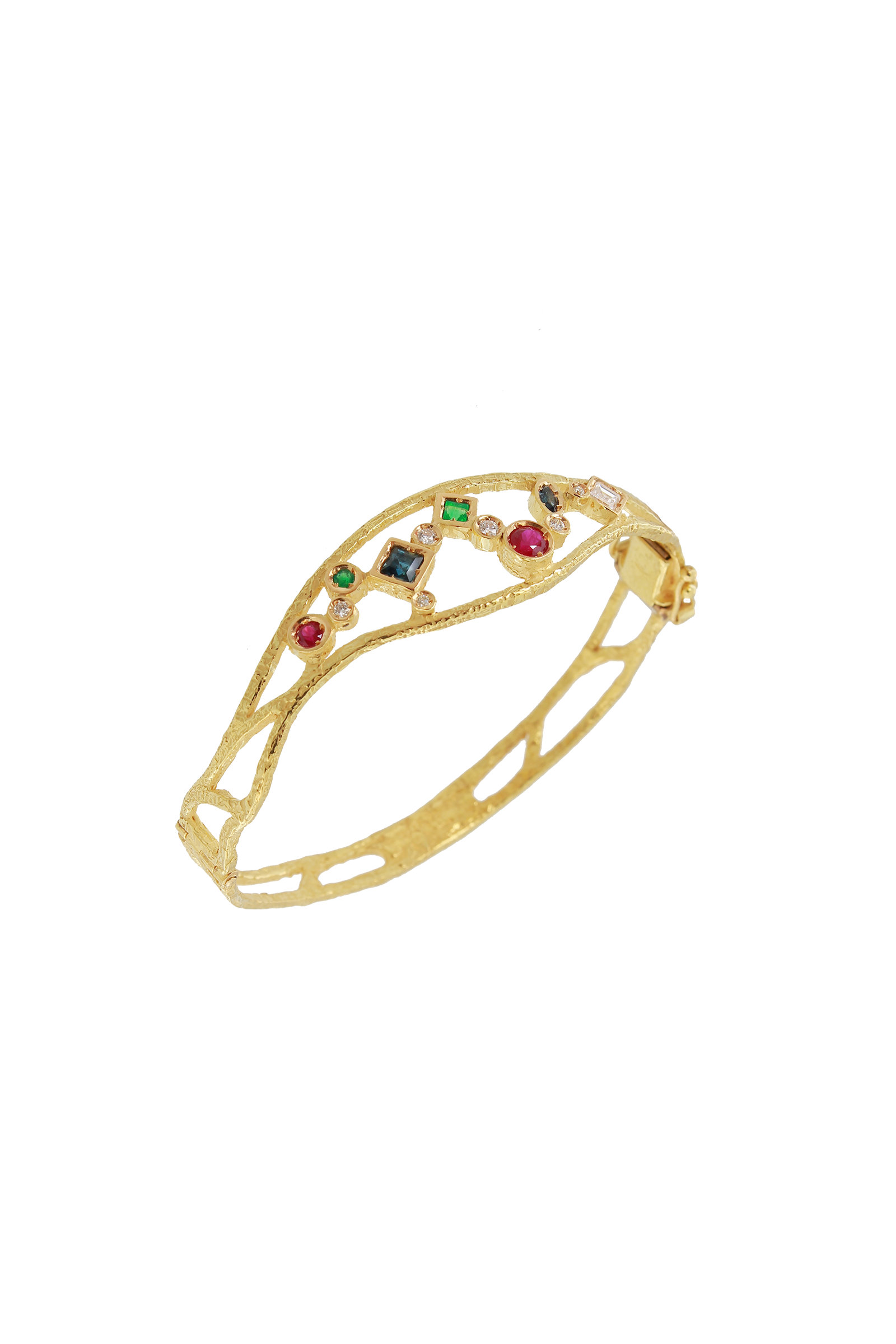 SB243A-18-Kt-Yellow-Gold-Rigid-Bracelet-with-Rubies-Emeralds-Sapphires-and-Diamonds-1