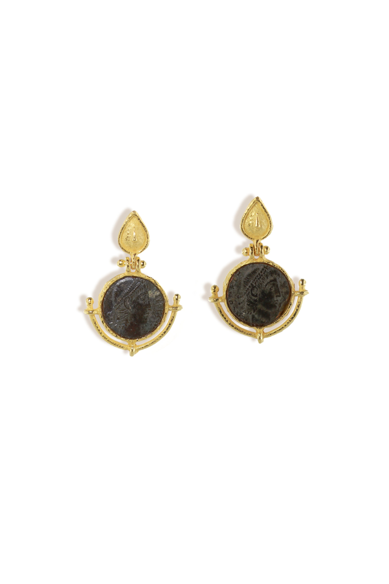 SD602B-18-Kt-Yellow-Gold-Earrings-with-Roman-Coins-1
